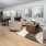 lobby and lounge area with wooden accents