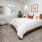 bedroom with modern spaces