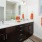bath area with a spacious closet