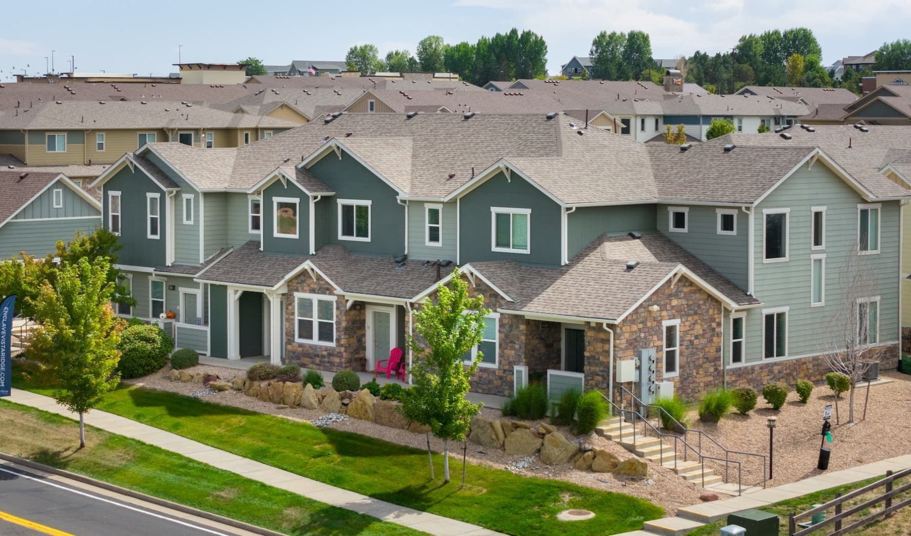 exterior of property