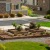 a garden outside